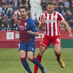 Stuani y Borja García forman la extraña pareja de Segunda