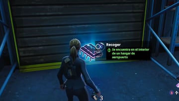 Fortnite Battle Royale: cómo conseguir el Fortbyte #75 en el interior de un hangar de aeropuerto