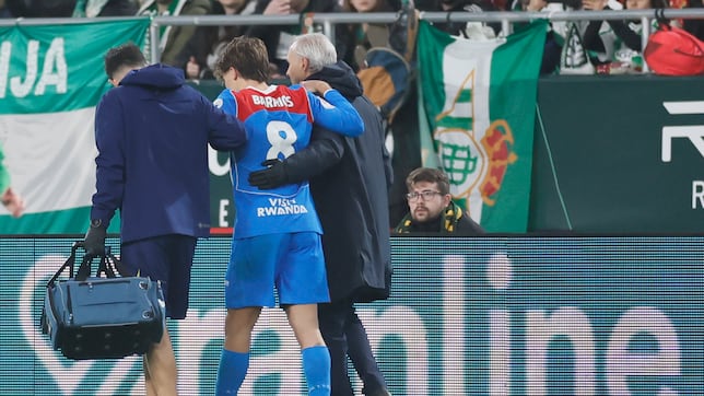 Barrios, lesionado con malas sensaciones