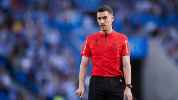 Muñiz Ruiz, quién es el árbitro del Mallorca - Real Sociedad de semifinales de la Copa del Rey