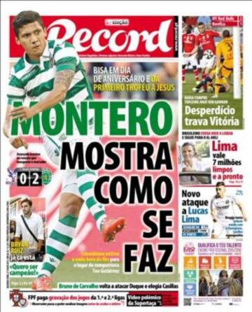 Portadas de la prensa deportiva