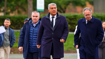 16/01/26
LLEGADA DEL PRESIDENTE DEL FC BARCELONA JOAN LAPORTA A LOS JUZGADOS, CITA POR EL CASO DEL REUS DEPORTIU.