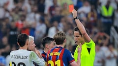 Los árbitros sacan nota en la Supercopa: hasta De Jong admitió su roja