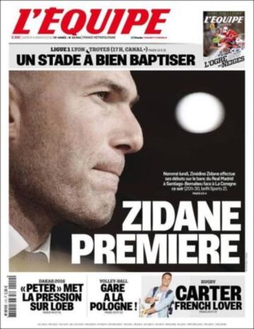 Portadas de la prensa mundial