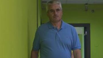 <b>TENSO. </b>Fabri spareció muy molesto ayer con las preguntas.