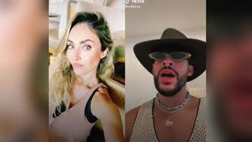 Bad Bunny interpreta “Sálvame” y Anahí reacciona