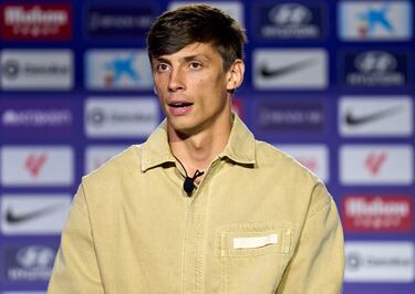 Le Normand habla como nuevo jugador del Atlético de Madrid.