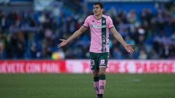 Mandi, en un partido.