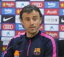 Luis Enrique, tenso: evitó dos preguntas sobre su continuidad