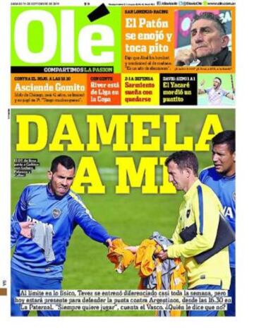 Portadas de la prensa deportiva