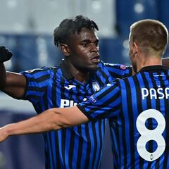 Duván Zapata, finalista a jugador del mes en Atalanta