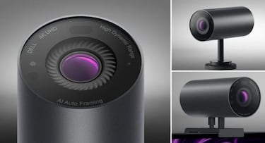 Dell UltraSharp Webcam: 4K HDR, auto framing e IA para mantenerte centrado