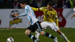 Lionel Messi le va bien siempre que enfrenta a Colombia 