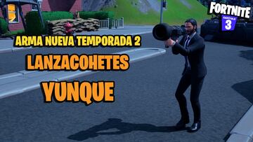 Lanzacohetes Yunque en Fortnite: d&oacute;nde obtenerlo y c&oacute;mo usarlo