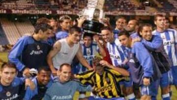 <B>GRATA IMPRESIÓN.</B> Los gallegos, a pesar de las ausencias, ofrecieron una buena imagen para llevarse la XL edición del Trofeo Teresa Herrera.