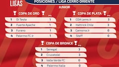 Próxima fecha: programación cuadrangular final en la LDCO