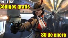 Free Fire | Códigos de hoy lunes 30 de enero de 2023: recompensas gratis