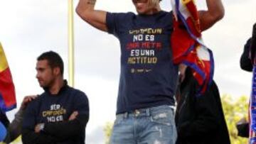 Diego Simeone, en Neptuno.