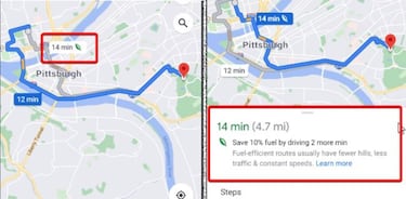 La función de Google Maps que te dice las rutas más ecológicas llega a Europa
