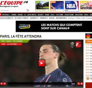 Portadas de la prensa extranjera