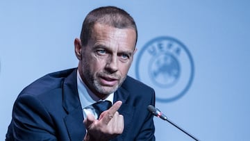 ALEXANDER CEFERIN, presidente de la UEFA