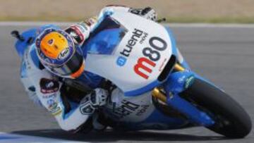 Rabat se pone al frente a pesar de su compañero Pol Espargaró