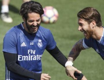 Isco y Sergio Ramos.