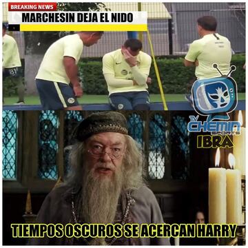 Los memes no perdonan la salida de Marchesín del América