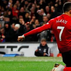 Alexis Sánchez cortó su peor racha sin anotar en 5 años