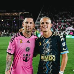 Cavan Sullivan cumple su sueño de conocer a Lionel Messi