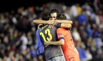 Claudio Bravo es una de las mejores figuras en la actual temporada de Barcelona.