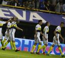 Boca recupera su juego para golear a Arsenal