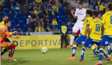 1-2. Casemiro anotó el tanto de la victoria.