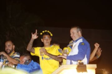 Celebración del ascenso de Las Palmas