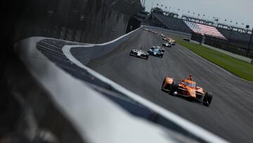Sesión de libres de la Indy 500.
