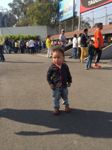 Pequeños aficionados del América