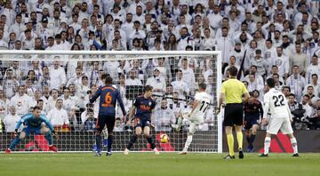 2-0. Lucas Vázquez marcó el segundo gol.