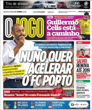 Portadas de la prensa mundial
