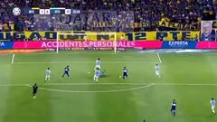 El delantero de Boca, en una de sus primeras apariciones, mand&oacute; la pelota a la red para abrir el marcador en el partido de Superliga ante Atl&eacute;tico Tucum&aacute;n.