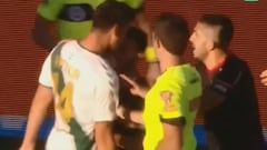 ¡Vittor 'recreó' en Argentina la pelea entre Messi y Medel!