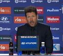 Simeone: "En las últimas cinco jornadas se marcará quién peleará definitivamente"