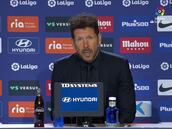 Simeone: "En las últimas cinco jornadas se sabrá quién pelea"