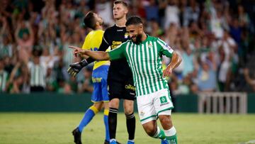 Fekir impulsa al Betis en el día de Rubén Castro