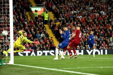 Eden Hazard rips through the Liverpool defence to score a late winner.