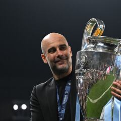 Pep Guardiola es el primer técnico en ganar el triplete en más de una ocasión