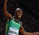 Luvo Manyonga salta 8,40 en longitud y es líder mundial