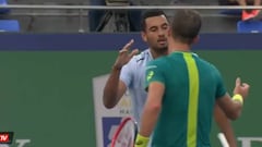 La ATP multa a Kyrgios por "comportamiento antideportivo"