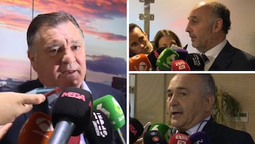 Camacho, Gordillo y Gallego rinden tributo a Juanito