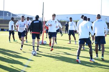 El equipo nacional está listo para el amistoso ante la Selección de Hernán Darío Gómez. Los dirigidos por Reinaldo Rueda realizaron trabajos tácticos en su último entrenamiento.