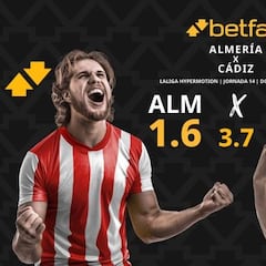 UD Almería vs. Cádiz CF: horario, dónde ver, pronósticos y clasificación